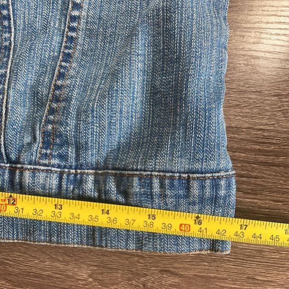 Juniors Size Medium Stretch Denim Insulated So Jacket - Picture 6 of 10